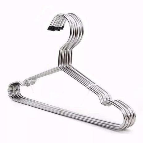 Cabide Tintureiro Adulto Cromado Baratinho 3,2mm 50 Unds - Industria nacional Menor preço em Cabide Tintureiro Adulto Cromado Baratinho 3,2mm 50 Unds - Industria nacional