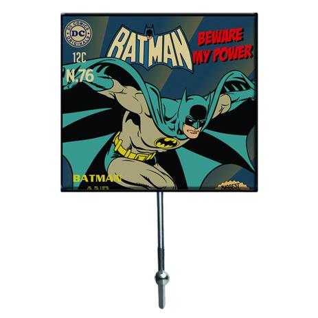 Cabideiro de Vidro - DC Comics - Batman Beware My Powers - Azul - Metrópole Menor preço em Cabideiro de Vidro - DC Comics - Batman Beware My Powers - Azul - Metrópole