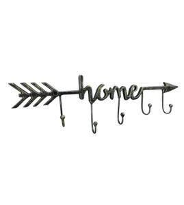 CABIDEIRO FERRO ARROW HOME PRETO GDE 44 x 3,5 x 13 CM 5 GANCHOS - Urban Menor preço em CABIDEIRO FERRO ARROW HOME PRETO GDE 44 x 3,5 x 13 CM 5 GANCHOS - Urban
