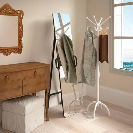 Cabideiro Multiúso Multivisão Decore Mancebo-A, Branco Menor preço em Cabideiro Multiúso Multivisão Decore Mancebo-A, Branco