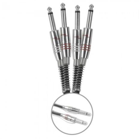 Cabo 2 P10 Mono Para 2 P10 Mono 2 Metros - Performance Sound 018-8058 - Chipsce é boa?