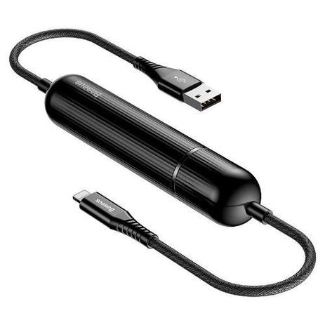 Cabo 2n1: Cabo e Carregador Portátil (Lightning) -  Baseus é boa?