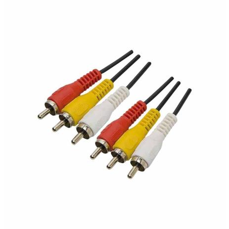 Cabo 3 rca(m) x 3 rca(m) 5189 / un / md.9 Menor preço em Cabo 3 rca(m) x 3 rca(m) 5189 / un / md.9