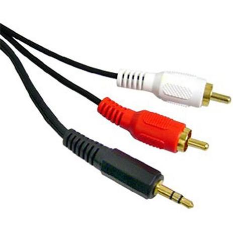Cabo 3rca/p2 1.70mt - Mymax Menor preço em Cabo 3rca/p2 1.70mt - Mymax
