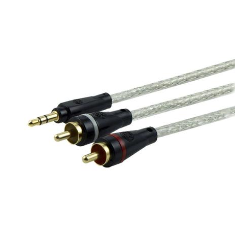 Cabo Adaptador Auxiliar P2xRCA Banhado a Ouro 1,2 Metros General Electric - 038247 é ruim? Cabo Adaptador Auxiliar P2xRCA Banhado a Ouro 1,2 Metros General Electric - 038247 é boa?