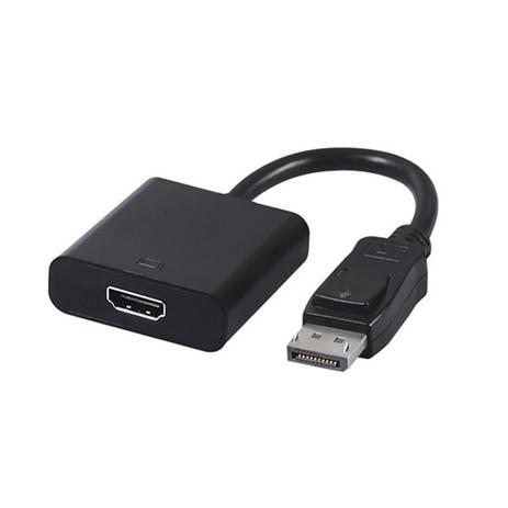 Cabo Adaptador Conversor Display Port Macho para HDMI Fêmea - Xdgtl Menor preço em Cabo Adaptador Conversor Display Port Macho para HDMI Fêmea - Xdgtl