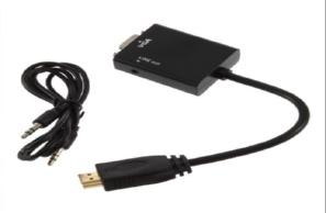 Cabo Adaptador Conversor HDMI para VGA com Saída P2 de áudio - Jikatec é boa?