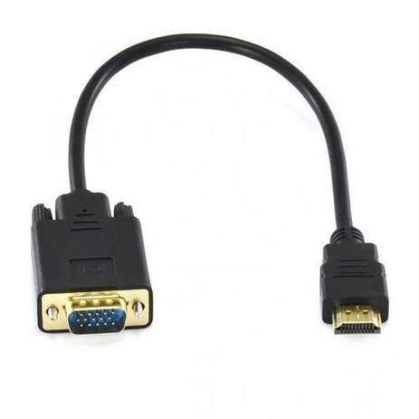 Cabo Adaptador Conversor Hdmi Para VGA - Preto - Diversos é boa?