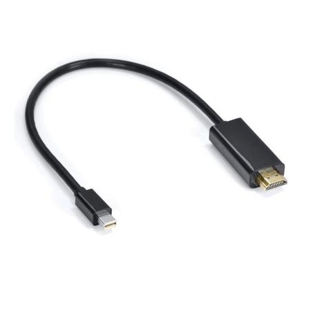 Cabo Adaptador/Conversor VKOEM Mini Displayport Macho para HDMI Macho 30cm Menor preço em Cabo Adaptador/Conversor VKOEM Mini Displayport Macho para HDMI Macho 30cm