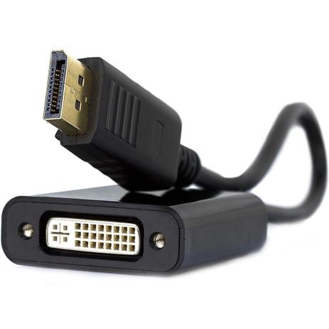 Cabo Adaptador Display PORT-DVI 24+5 - AD-902B - Dex Menor preço em Cabo Adaptador Display PORT-DVI 24+5 - AD-902B - Dex