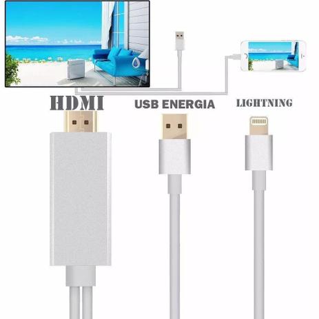 Cabo Adaptador HDMI Para IOS 5 E 6 A5-01 - Dmix Menor preço em Cabo Adaptador HDMI Para IOS 5 E 6 A5-01 - Dmix