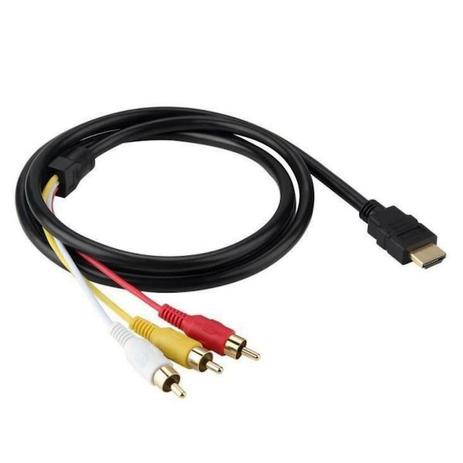 Cabo Adaptador Hdmi X Av Rca Padrão - Tolvia Menor preço em Cabo Adaptador Hdmi X Av Rca Padrão - Tolvia