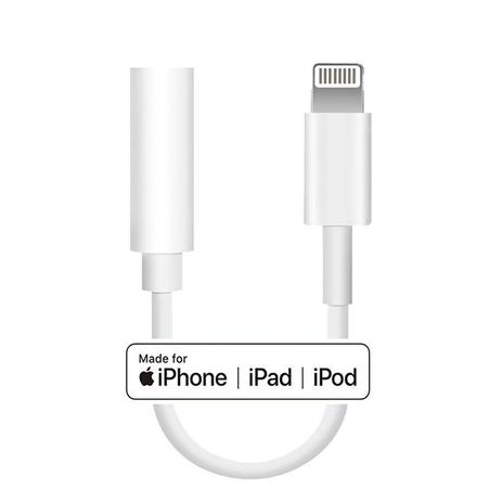 Cabo Adaptador Lightning Certificado MFI para Fones de Ouvido P2 3,5MM -  YAKU - Cabos e Adaptadores de Áudio - Magazine Luiza