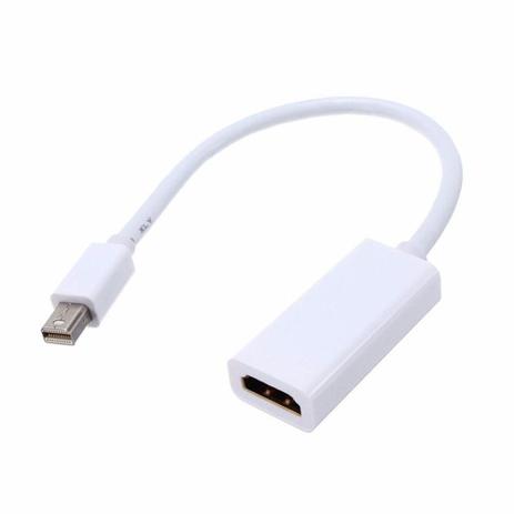 Cabo Adaptador Mac Mini Displayport Thunderbolt Para Hdmi - GV Menor preço em Cabo Adaptador Mac Mini Displayport Thunderbolt Para Hdmi - GV