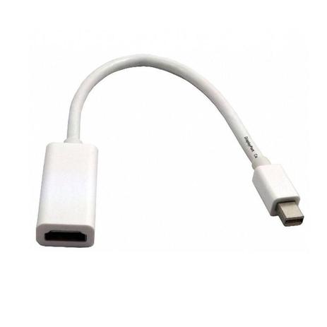 Cabo Adaptador Mini DisplayPort Thunderbolt para HDMI Macbook Pro, Air - Diversos Menor preço em Cabo Adaptador Mini DisplayPort Thunderbolt para HDMI Macbook Pro, Air - Diversos