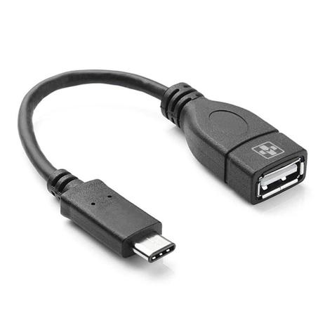 Cabo adaptador otg type c usb mais mania Menor preço em Cabo adaptador otg type c usb mais mania
