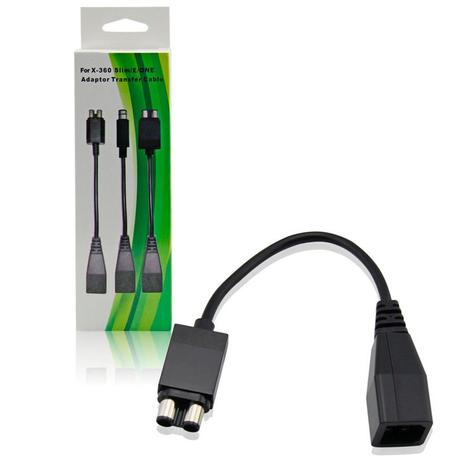 Cabo Adaptador P/ Fonte De Energia Do Xbox 360 Fat Para Slim - Feir Menor preço em Cabo Adaptador P/ Fonte De Energia Do Xbox 360 Fat Para Slim - Feir