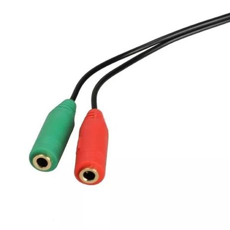 Cabo Adaptador P3 Fêmea Para 2 P2 Macho Fone E Microfone - Hamy Menor preço em Cabo Adaptador P3 Fêmea Para 2 P2 Macho Fone E Microfone - Hamy