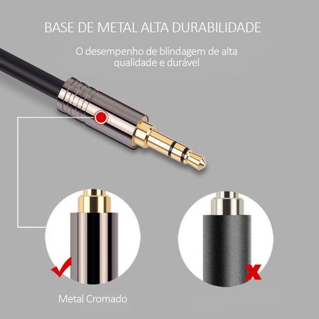 Cabo Adaptador RCA X P2 BANHADO A OURO - 100 Cobre EG-58 - Bmax Menor preço em Cabo Adaptador RCA X P2 BANHADO A OURO - 100 Cobre EG-58 - Bmax