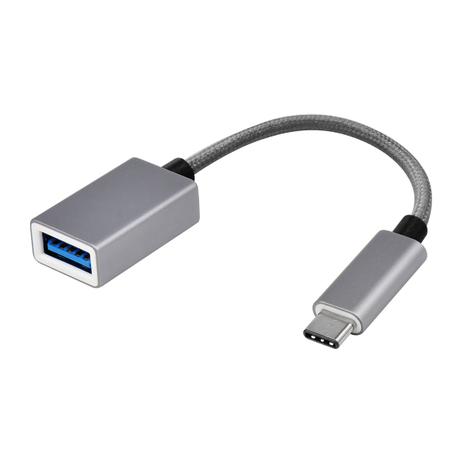 Cabo Adaptador USB-C para USB 3.0 (OTG) F - UCA01 - Geonav Menor preço em Cabo Adaptador USB-C para USB 3.0 (OTG) F - UCA01 - Geonav