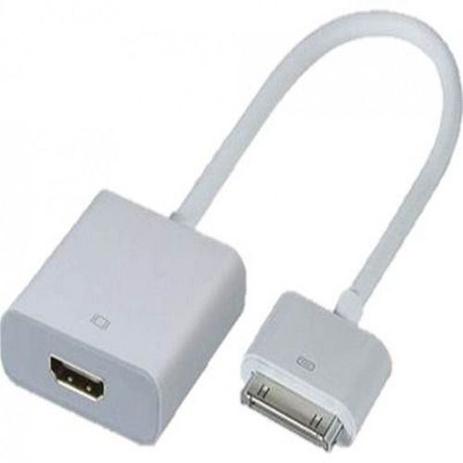 Cabo adaptador vga p iphone ipad ipod 30 pinos mymax - Om Menor preço em Cabo adaptador vga p iphone ipad ipod 30 pinos mymax - Om