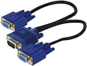 Cabo Adaptador Y VGA Macho para 2 VGA Fêmea 20cm - Xdgtl Menor preço em Cabo Adaptador Y VGA Macho para 2 VGA Fêmea 20cm - Xdgtl