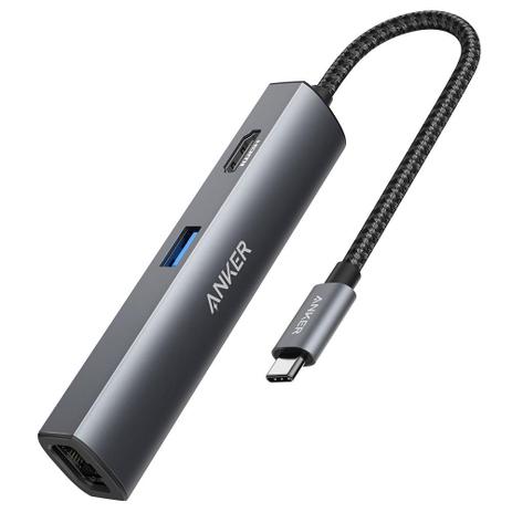 Cabo Anker Adaptador USB-C 5 Em 1