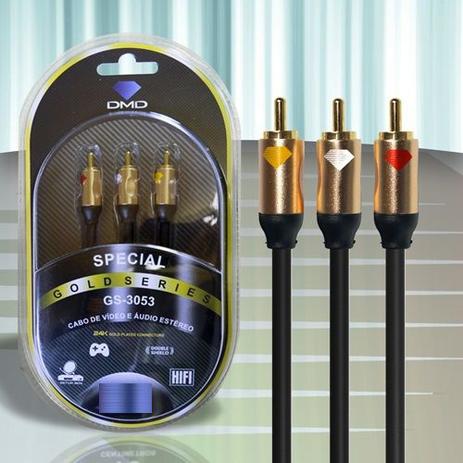 Menor preço em Cabo Áudio E Vídeo Diamond Cable Dmd Gs-3053 3m GS 3053