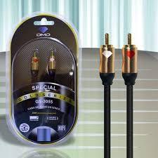 Cabo Áudio Estéreo Rca Diamond Cable Dmd Gs-3055 3m GS 3055 Duplo Menor preço em Cabo Áudio Estéreo Rca Diamond Cable Dmd Gs-3055 3m GS 3055 Duplo