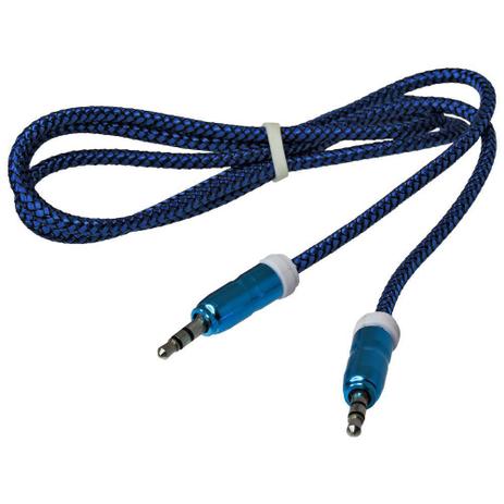 Cabo Auxiliar P2 Estéreo Para P2 Estéreo De Nylon 1 Metro - Maxmidia Menor preço em Cabo Auxiliar P2 Estéreo Para P2 Estéreo De Nylon 1 Metro - Maxmidia