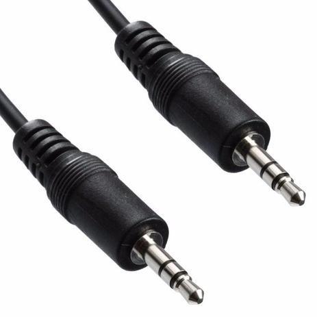 Cabo Auxiliar P2 X P2 Stereo 1,5mts P/ Ligar Som, Pc, Ipod - Geral Menor preço em Cabo Auxiliar P2 X P2 Stereo 1,5mts P/ Ligar Som, Pc, Ipod - Geral