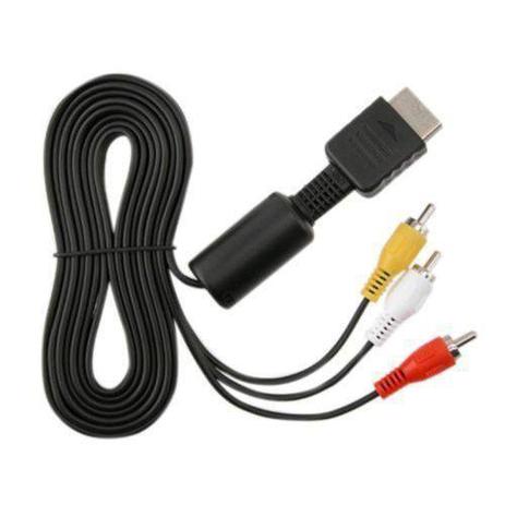 Cabo AV / RCA Audio e Video para Playstation PS1/PS2/PS3 - Sony Menor preço em Cabo AV / RCA Audio e Video para Playstation PS1/PS2/PS3 - Sony