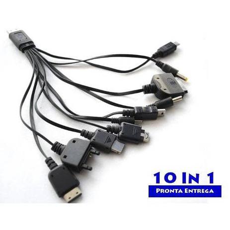 Cabo Carregador Universal Para Celular 10 Em 1 Usb Universal - Elita é boa?