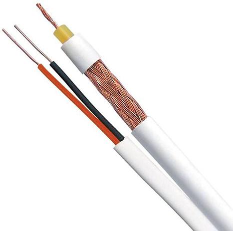Cabo Coaxial 5mm Master Cobre 100m - 2x20awg - Condutti Menor preço em Cabo Coaxial 5mm Master Cobre 100m - 2x20awg - Condutti