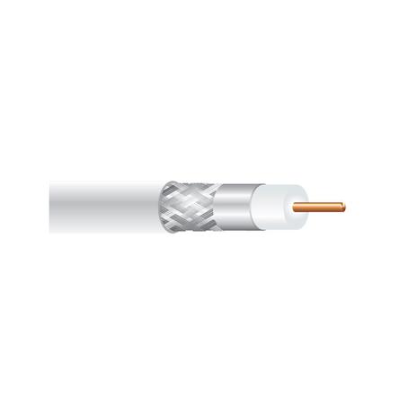 Cabo Coaxial Cabletech RGE-06 60 100 Metros Menor preço em Cabo Coaxial Cabletech RGE-06 60 100 Metros