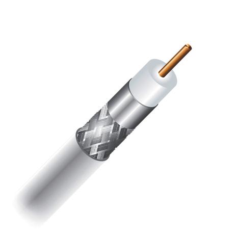 Cabo Coaxial Cabletech RGE-59 100M Branco Menor preço em Cabo Coaxial Cabletech RGE-59 100M Branco