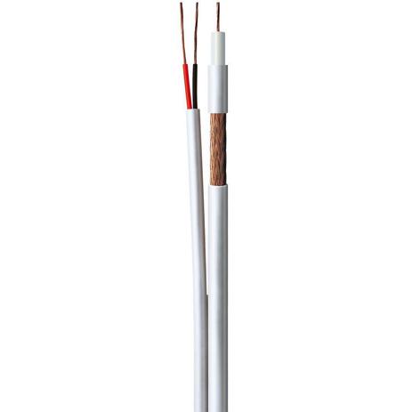 Cabo Coaxial Cftv Bipolar 4mm Flexível 80% Malha Para Cftv 100mts - Frapa Menor preço em Cabo Coaxial Cftv Bipolar 4mm Flexível 80% Malha Para Cftv 100mts - Frapa
