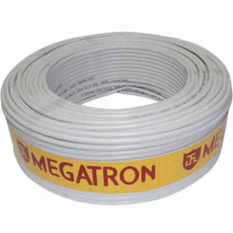 Cabo Coaxial Megatron Rg59 Rolo Com 100m Menor preço em Cabo Coaxial Megatron Rg59 Rolo Com 100m