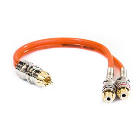 Cabo Coaxial RCA 2F + 1M Linha Profissional - Kx3 Menor preço em Cabo Coaxial RCA 2F + 1M Linha Profissional - Kx3