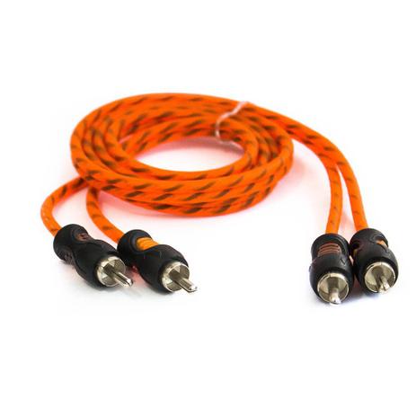 Cabo Coaxial RCA 2M + 2M Flexível 1 Metro - Kx3 Menor preço em Cabo Coaxial RCA 2M + 2M Flexível 1 Metro - Kx3