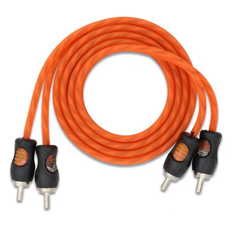 Cabo Coaxial RCA KX3 Flexivel 4mm 1 Metro Laranja Dupla Blindagem Menor preço em Cabo Coaxial RCA KX3 Flexivel 4mm 1 Metro Laranja Dupla Blindagem