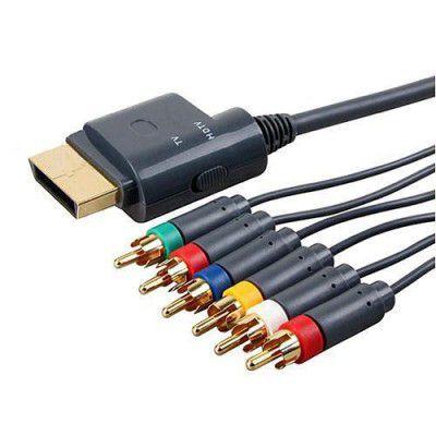 Cabo Componente Audio Video Xbox 360 Slim Fat Arcade Hd Tv video game - Jsx Menor preço em Cabo Componente Audio Video Xbox 360 Slim Fat Arcade Hd Tv video game - Jsx