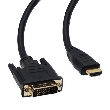 Cabo Conversor Dvi-D Para Hdmi - 2 Metros PIX Menor preço em Cabo Conversor Dvi-D Para Hdmi - 2 Metros PIX