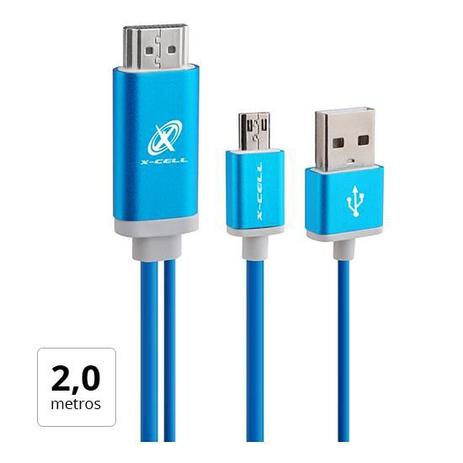 Cabo conversor hdmi 1.4 para micro usb e usb função mhl - Xcell é ruim? Cabo conversor hdmi 1.4 para micro usb e usb função mhl - Xcell é boa?