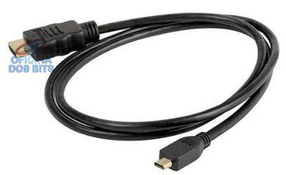 Cabo Conversor Micro HDMI para HDMI - 1,5 metros - 1.4 High Speed Full HD - Diversos Menor preço em Cabo Conversor Micro HDMI para HDMI - 1,5 metros - 1.4 High Speed Full HD - Diversos