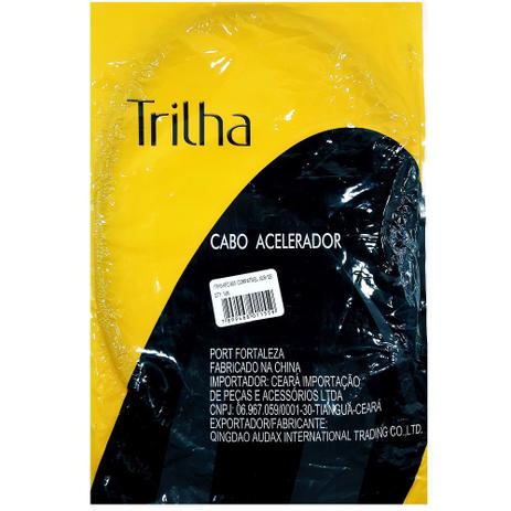 Cabo de Acelerador XLR 125cc Trilha Menor preço em Cabo de Acelerador XLR 125cc Trilha
