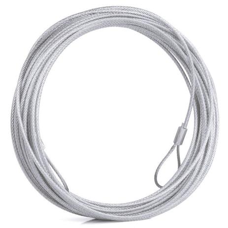 Cabo de Aço para Rede de Volei Plastificado 3/32" - Master Rede Menor preço em Cabo de Aço para Rede de Volei Plastificado 3/32" - Master Rede