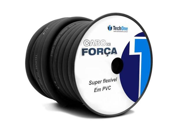 Cabo de Alimentação Som Automotivo 0AWG 53,5mm2 Rolo 20m - Techone é boa?
