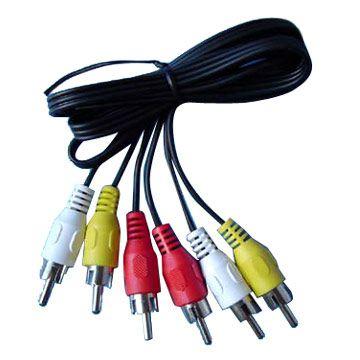 Cabo de Audio e Video 3RCA-M x 3RCA-M 1.50m - Leadership Menor preço em Cabo de Audio e Video 3RCA-M x 3RCA-M 1.50m - Leadership