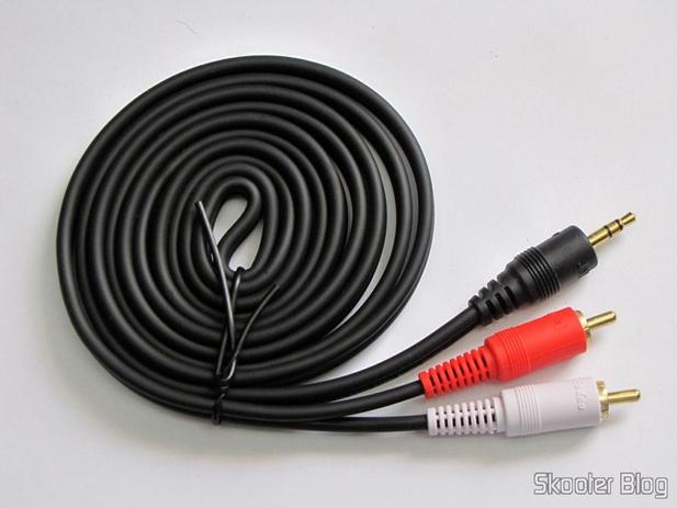 Menor preço em Cabo de audio p2 3.5mm para 2 avi cbx-a2rca - Exbom